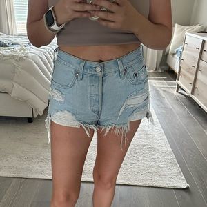 Levi’s 501 High Rise Jean Shorts